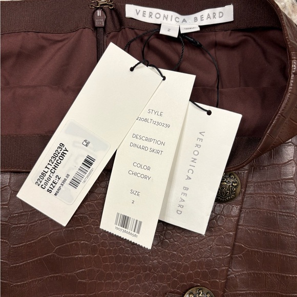 NWT Veronica Beard dinard mini skirt - Picture 7 of 8